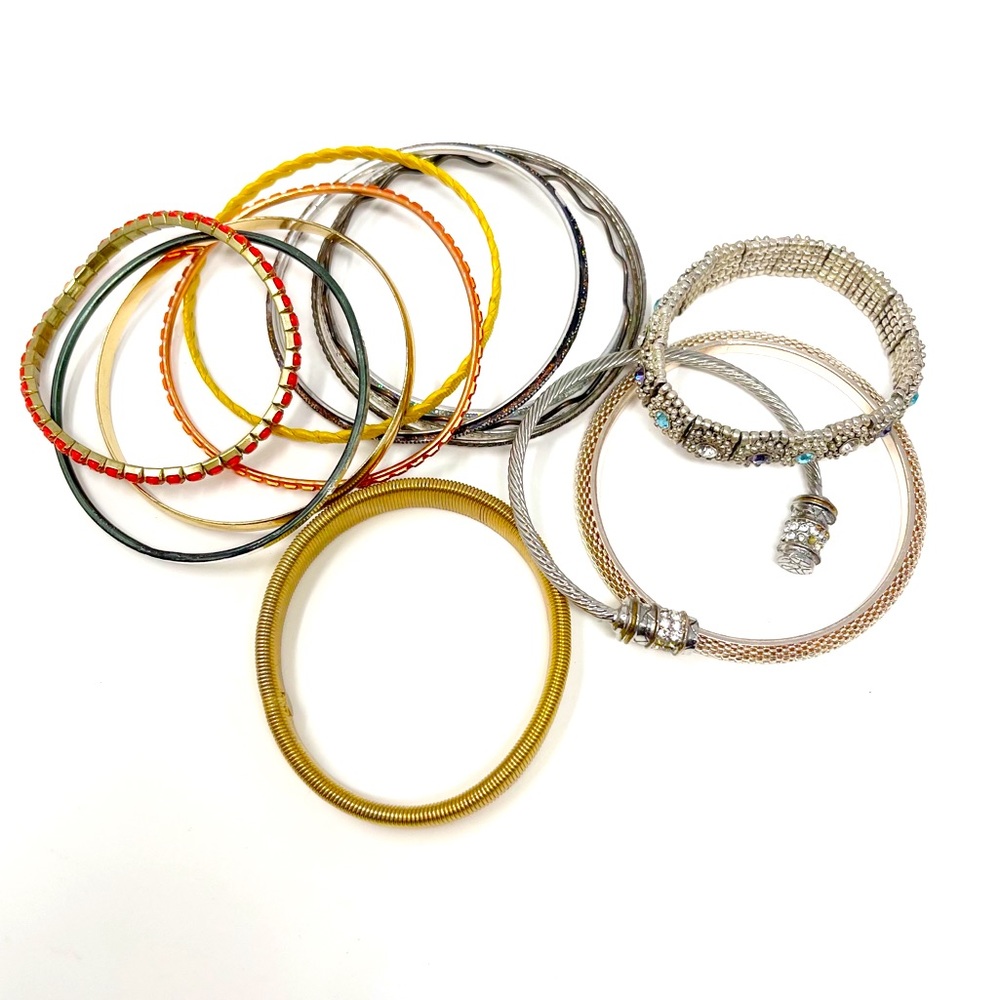 Vintage Bangle Bracelet Bundle 11